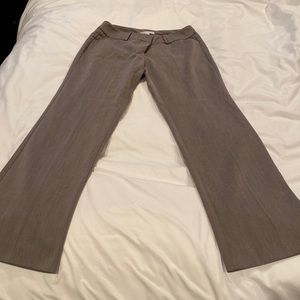 Grey work slacks